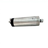 Moteur de broche CNC haute vitesse JD80/3KW/ER20 avec variateur de fréquence pour le tournage de composants d'engrenages et de roulements refroidis par eau