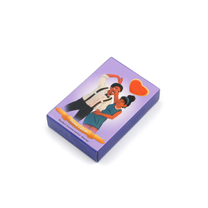 Tableau de bord personnalisé pour Couple, support de commutateur sexuel, frange en papier, Version anglaise, <span class=keywords><strong>jeu</strong></span> de cartes, vente en gros, - Product Image 1