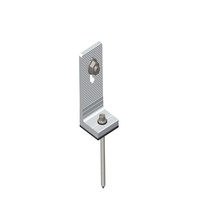 Support solaire pour système de montage PV Pieds en L avec vis autotaraudeuse pour structure de montage de toit solaire