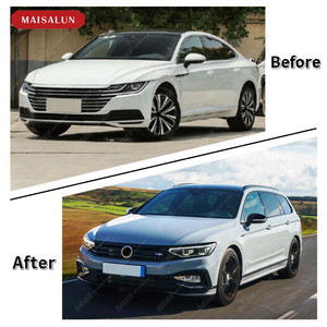 Kit de Carrocería Estilo <span class=keywords><strong>R</strong></span>-<span class=keywords><strong>line</strong></span> <span class=keywords><strong>2020</strong></span> B8.5 para Volkswagen <span class=keywords><strong>Passat</strong></span> B8, Parachoques, Parrilla, Kit de Conversión, Accesorios para Automóviles, Precio de Fábrica - Product Image 5