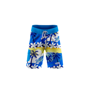 Pantaloncini da Spiaggia ad Asciugatura Rapida con Logo Personalizzato, 100% Poliestere, Design Personalizzato per Surf e Nuoto - Product Image 2