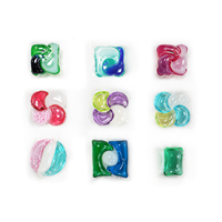 Capsules de lessive SHENBULL, parfum longue durée, 20 capsules de 25 grammes, double couche, odeur fraîche