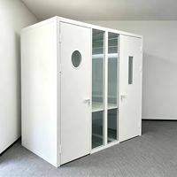Cabine insonorisée en aluminium Suzhuang - Design moderne et écologique - Garantie de 5 ans - Installation rapide - Modèle 1-6