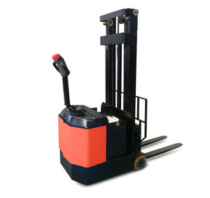 Carretilla elevadora apiladora de contrapeso eléctrica de China, batería de plomo ácido, camión apilador de 24V/210ah a la venta - Product Image 4