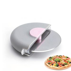 Handheld Stainless Steel Cutter <b>Wheel</b> With Protective Blade Guard for Pizza Oven Use Stocked Model Fx-K101 - Product Image 2