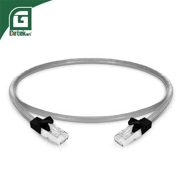 GETEKnet OEM CE IEC ISO 9001 ETL Certified Utp Cat6 Cat5e cat 8 OFC Conductor S/FTP Shielded Network Ethernet Patch Cord Cable