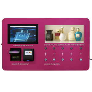 Vàng làm mới tự động kinh doanh nước hoa nước hoa Máy bán hàng tự động với đầu đọc thẻ thanh toán & SDK chức năng - Product Image 2