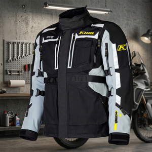 Chaqueta de Motocicleta para Hombre, Manga Larga, Impermeable, Transpirable, para Aventura, con Bloques de Color, Poliéster/Nailon 220g, Impresión Digital - Product Image 3