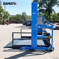 Plateforme de chargement mobile hydraulique pour conteneurs, rampe de déchargement et de stockage pour chariot élévateur