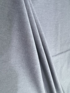 Tela de poliéster texturizada mate con efecto lino sintético para cortinas, tapicería, ropa y decoración. - Product Image 2