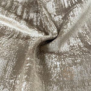 Tela de tapicería Sofá Telas Proveedores Lujo Europeo Elegante Terciopelo triturado 100% Poliéster Tejido de punto Peso medio - Product Image 4