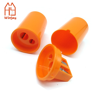 <span class=keywords><strong>Taille</strong></span>-<span class=keywords><strong>crayon</strong></span> à double trou, <span class=keywords><strong>taille</strong></span>-<span class=keywords><strong>crayon</strong></span> manuel cylindrique avec couvercle, <span class=keywords><strong>taille</strong></span>-<span class=keywords><strong>crayon</strong></span> portable en plastique orange pour enfants, étudiants - Product Image 1