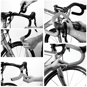 2 Bar Xe Đạp Handlebar Tape MTB Road Bike Cố Định Bánh Xe Đạp Cổ Điển Retro Handlebar Tape Bọc Với Phản Xạ - Product Image 5