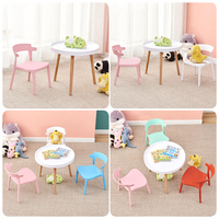 Fauteuil Corne d'Enfant en Plastique PP Empilable Coloré, Vente en Gros Fabricant, pour Événements Multi-Usages
