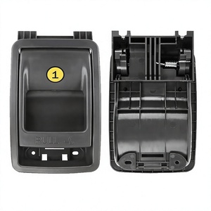 Interrupteur de poignée de siège de troisième rangée pour Toyota Sienna, pièce de rechange en ABS noir/gris, référence 72909-08011-C0 - Product Image 4