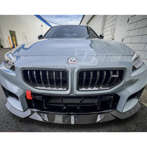 Pour BMW G87 M2 2023-2027 Grille de pare-chocs avant en fibre de carbone sèche style AD - Product Image 2