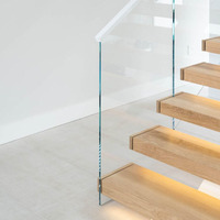 Escalier Escalier flottant sur mesure Stringer Escaliers flottants Escalier flottant Design Escalier flottant