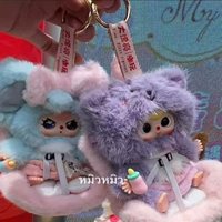 100% Original Baby Three Kitten Wardrobe Series Blind Box Fashion Decoration Collection Model Face Toy Cute Pendant Plush 12+ EU