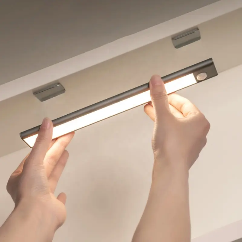 Armario de cocina armario iluminación 3 modos regulable 1,5 W Sensor de luz Led debajo del Gabinete luz para interior