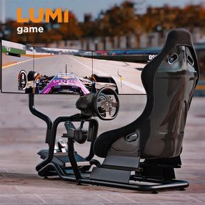 Simulateurs de course automobile commerciaux LRS07-BS, simulateurs de conduite automobile portables, jeux de course automobile, sièges de cockpit de simulation de course à vendre - Product Image 1