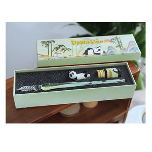 Stylo en verre <span class=keywords><strong>de</strong></span> <span class=keywords><strong>bambou</strong></span> avec <span class=keywords><strong>encre</strong></span> Set <span class=keywords><strong>de</strong></span> cadeaux <span class=keywords><strong>de</strong></span> Noël Stylo à tremper pour le <span class=keywords><strong>dessin</strong></span> - Product Image 5