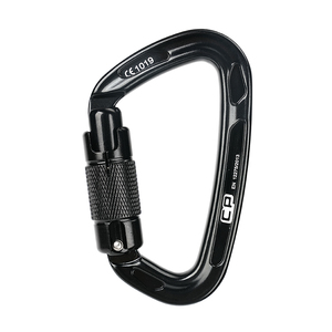 Mosquetón de bloqueo automático de 24kN para escalada en rappel y <span class=keywords><strong>hamaca</strong></span> Bloqueo de seguridad para acampar para rescates y aventuras al aire libre - Product Image 1