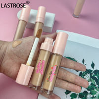 Anti-cernes liquide à couvrance totale imperméable à l'eau, vente chaude, marque privée, contour mat naturel, anti-cernes crémeux végétalien pour le visage