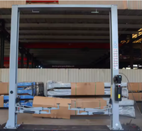 Lève-voiture hydraulique à livraison rapide avec plancher clair, 2 poteaux, pour garage et atelier automobile