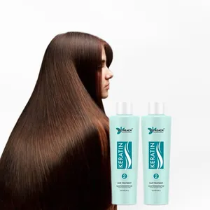 Yogicare 100% tự nhiên giữ ẩm hữu cơ formaldehyde miễn phí Keratin tóc thẳng kem