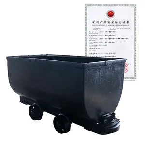High Quality Complete Category Mining Material Car, Rail Bucket Tipping Mine Car Underground Mine Car