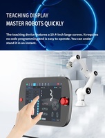 Robot de soudage collaboratif HUANYAN de haute qualité Eflin 10 avec moteur, boîte de vitesses et PLC pour soudage vertical multi-articulations à 6 axes