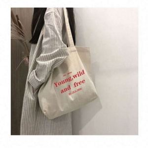 Letter <b>Canvas</b> Lining 2024 New Hua Cheng Ins Shoulder Bag Japanese Fashion Lady Customized Closure Portable Crossbody Student - Product Image 3