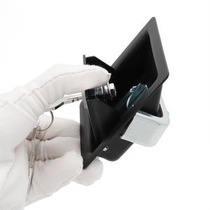 Black Paddle Handle <strong>Electric</strong> Cabinet or Truck Toolbox <strong>Door</strong> <strong>Panel</strong> Push Lock - Product Image 5