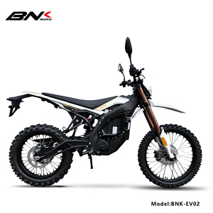 มอเตอร์ไซค์วิบาก BNK รุ่นใหม่ 72V 10KW ใช้พลังงานแบตเตอรี่ลิเธียม ความเร็ว 100 กม./ชม. โครงเหล็ก สำหรับผู้ใหญ่ ระบบควบคุมแบบเวกเตอร์ เร่งความเร็วได้อย่างราบรื่น - Product Image 5