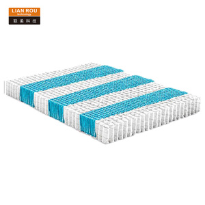 Customizable Rollable Foam Mattress Bed Core 7-Zone Glue Free Inner Pocket Coil Unit Furniture Compressive Sofa Steel <strong>Spring</strong> - Product Image 1