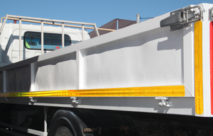 SASO 2913 高視認性マイクロプリズム自己粘着反射テープ <span class=keywords><strong>4</strong></span>インチ アルミメッキ車用黄色反射ステッカー 3～5年 - Product Image 6