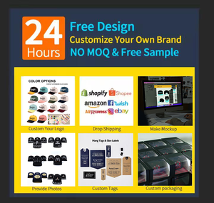 Bán nóng chất lượng cao cá nhân Mũ 5 bảng điều khiển hai giai điệu gorras Mũ bóng chày cổ điển màu xám đen Mũ bóng chày Denim - Product Image 6