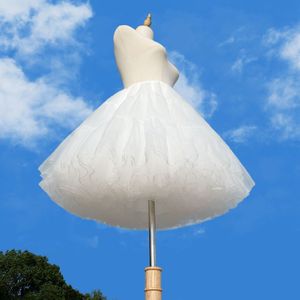 <span class=keywords><strong>Jupon</strong></span> court en <span class=keywords><strong>tulle</strong></span> blanc, jupe tutu bouffante à 3 couches, sous-jupe de danse pour femmes en gros - Product Image 2