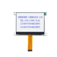 Module d'affichage LCD graphique à matrice de points COG avec FPC, écran LCD monochrome sans rétroéclairage