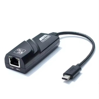 OTG adaptor Port LAN tipe C, adaptor Port USB 3.0 ke RJ45 LAN