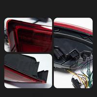 Conjunto de Luces Traseras LED para Audi A3 Sedán 12V 2013-2019, Luz Trasera de Freno con Intermitentes Dinámicos