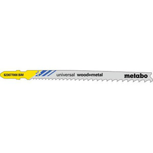 Lame de scie sauteuse Metabo 623677000, accessoire universel pour la découpe du bois et du métal - Product Image 3