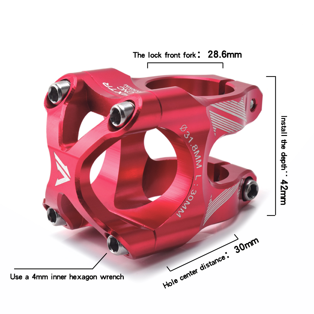 FMFXTR MTB Stem - High Strength 6061-T6 Aluminum Alloy