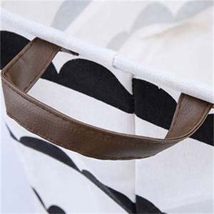 Cesta de Ropa Sucia de Algodón, Cesta de Juguetes Plegable para Regalos, Cestas de Almacenamiento de Tela, Decoración del Hogar - Product Image 5