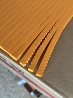 Karet Elastis Ringan Daikyn Profesional Oranye Karet Ejeksi |   45 Shore a High-Speed Response Sponge untuk Die-Cutting