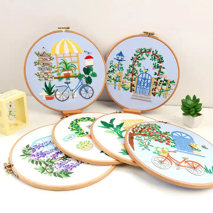 Embroidery Starter Kit With Pattern,Cross Stitch Kit For Adults Beginners,  Embroidery Supplies - Buy Embroidery Starter Kit With Pattern,Cross Stitch  Kit For Adults Beginners, Embroidery Supplies Product on