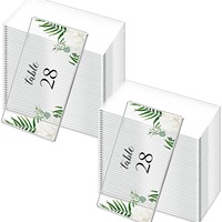 Cartes de Place Modernes en Acrylique Transparent Vierge pour Mariages, Panneaux de Table DIY, Décorations pour Événements, Fêtes et Banquets
