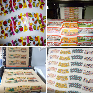 Automatische 4-Farben-Papierrolle Flexodruck maschine Einweg-Lunchboxen Drucker Pappbecher-Druckmaschine - Product Image 2