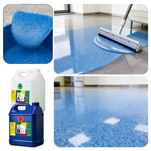 Revestimiento y <span class=keywords><strong>Pintura</strong></span> Autonivelante Antideslizante para Pisos de Concreto Epóxico con <span class=keywords><strong>Arena</strong></span> de Color - Product Image 1