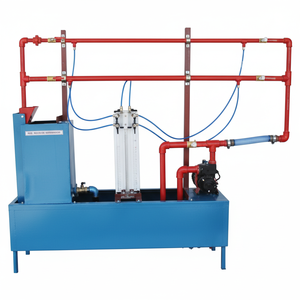 Tuberías de Acero Inoxidable para Medición del Coeficiente de Fricción con Temperatura del Fluido para Uso en Laboratorio - Product Image 1